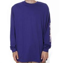 Camiseta manga longa roxa Camiseta manga longa roxa