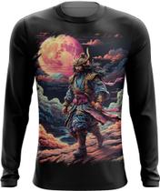 Camiseta Manga Longa Samurai Ronin Sunset Sem Mestre 2