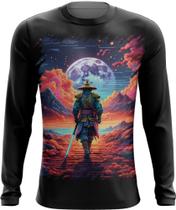 Camiseta Manga Longa Samurai Ronin Sunset Sem Mestre 6