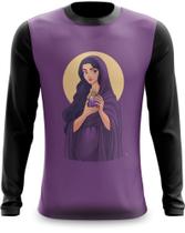 Camiseta Manga Longa Santos da Igreja Fé e Devoção 02