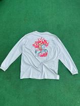 Camiseta Manga Longa São Jorge Plus Size Big Cinza