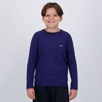 Camiseta Manga Longa Selene UV50+ Juvenil Marinho