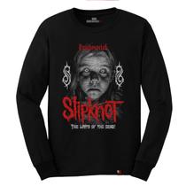 Camiseta Manga Longa Slipknot Banda Rock Metal Algodão