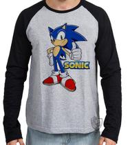 Camiseta Manga Longa Sonic II Camiseta Manga Longa Sonic II