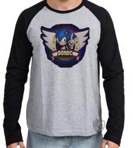Camiseta Manga Longa Sonic III Camiseta Manga Longa Sonic III
