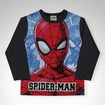 Camiseta manga Longa spider-man