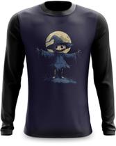 Camiseta Manga Longa Terror Halloween Assustador 07