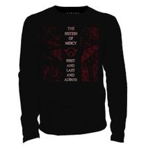 Camiseta manga longa - The Sisters of Mercy - First And Last And Always.