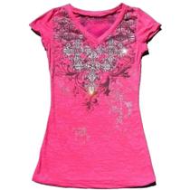 Camiseta MANGMAO Emo Grunge de manga curta Y2K para mulheres
