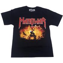 Camiseta ManoWar Preta The Triumph of Steel Extra G1 G2 G3 Plus Size MR238 RC Camiseta ManoWar Preta The Triumph of Steel Extra G1 G2 G3 Plus Size MR238 RC