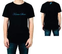 Camiseta Manuscrita Black Masculina T-Shirts Tam G