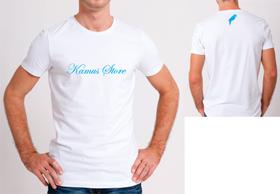 Camiseta Manuscrita White Masculina T-Shirts Tam G