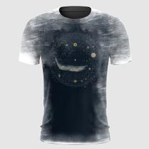 Camiseta Mapa Celestial Galáxias