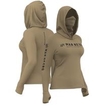 Camiseta Mar Negro Feminina X Protect 360 (Desert, Capuz e Buff)