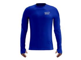 Camiseta Mar Negro Fishing Poliamida - Azul Royal