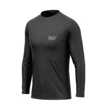 Camiseta Mar Negro Poliamida c Luvinha - Chumbo Camiseta Mar Negro Poliamida c Luvinha - Chumbo