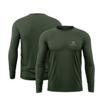 Camiseta Mar Negro Poliamida c Luvinha - Verde Musgo Camiseta Mar Negro Poliamida c Luvinha - Verde Musgo