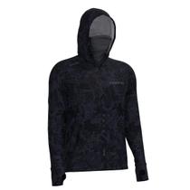 Camiseta Mar Negro Poliamida X-Pro 360 (Black Scales, Capuz e Buff)