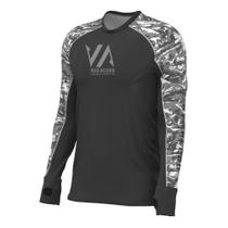 Camiseta Mar Negro Premium Flex - Camo Grahite