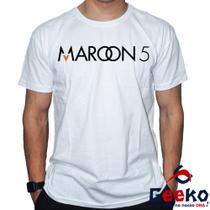 Camiseta Maroon 5 100% Algodão Geeko