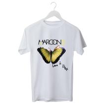 Camiseta Maroon 5 - Unissex Algodão Camiseta Maroon 5 - Unissex Algodão