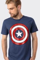 Camiseta Marvel Capitão América Escudo