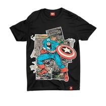 Camiseta Marvel - Capitão America HQ