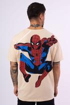 Camiseta Marvel Homem-Aranha Logo Teia Camiseta Marvel Homem-Aranha Logo Teia
