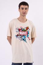 Camiseta Marvel Os Vingadores Logo Rascunho Camiseta Marvel Os Vingadores Logo Rascunho