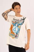 Camiseta Marvel Quarteto Fantástico Filme Grupo Comics Camiseta Marvel Quarteto Fantástico Filme Grupo Comics