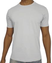 Camiseta Masc. Básica Slim Algodão Premium GB - Branco