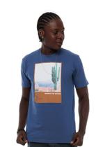 Camiseta Masc. Protect Nature Yacht Master - Azul Denin