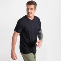 Camiseta Masculina 100% Algodao Basicamente Manga Curta Camiseta Masculina 100% Algodao Basicamente Manga Curta