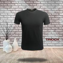 Camiseta Masculina 100% Algodão - Fio 30 Penteada.