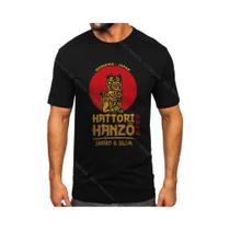 Camiseta Masculina 100% Algodão Hattori Hanzo Estampada Harajuku, Camisa Casual Clássica Para Homens