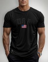 Camiseta Masculina 100% Algodão Macia América Estados Unidos Camiseta Masculina 100% Algodão Macia América Estados Unidos