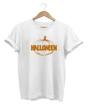 Camiseta Masculina Abóbora Halloween Witch - 100% Algodão