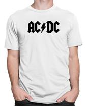 Camiseta Masculina Ac/Dc Banda De Rock Camisa 100% Algodão