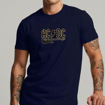 Camiseta Masculina AC DC Banda Rock Clássico Estampa Guitarra Algodão Premium Camiseta Masculina AC DC Banda Rock Clássico Estampa Guitarra Algodão Premium
