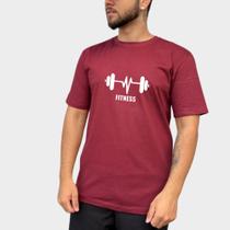 Camiseta Masculina Academia Barra De Treino