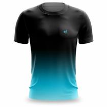 Camiseta Masculina Academia Musculação Caminhada Dry UV estampa 3D Macia e Confortável