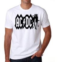 Camiseta Masculina Acdc Banda 100% Algodão