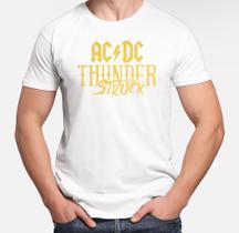 Camiseta Masculina Acdc Trunder Struck Camisa Novidade