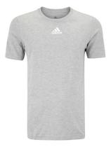 Camiseta Masculina Adidas Small Logo Cinza 4976