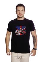 Camiseta Masculina Adulto Estampada TechMalhas veste bem Rock In Roll