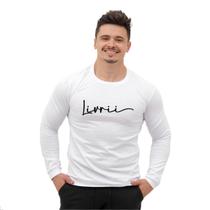 Camiseta Masculina Adulto Manga Longa Livrii techMalhas 100% algodão Camiseta Masculina Adulto Manga Longa Livrii techMalhas 100% algodão
