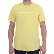 Camiseta Masculina Aeropostale MC Silkada Amarela - 8790103-4