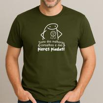 Camiseta Masculina Algodão 214 Dono Dos Conselhos , Piores Piadas Meme Engraçados Dias dos Pais