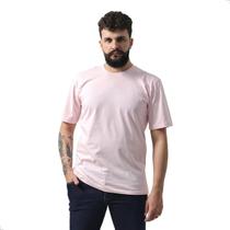 Camiseta Masculina Algodão Básica Confortável