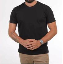 Camiseta Masculina Algodão Básica Ixória Preta Marca Camiseta Masculina Algodão Básica Ixória Preta Marca